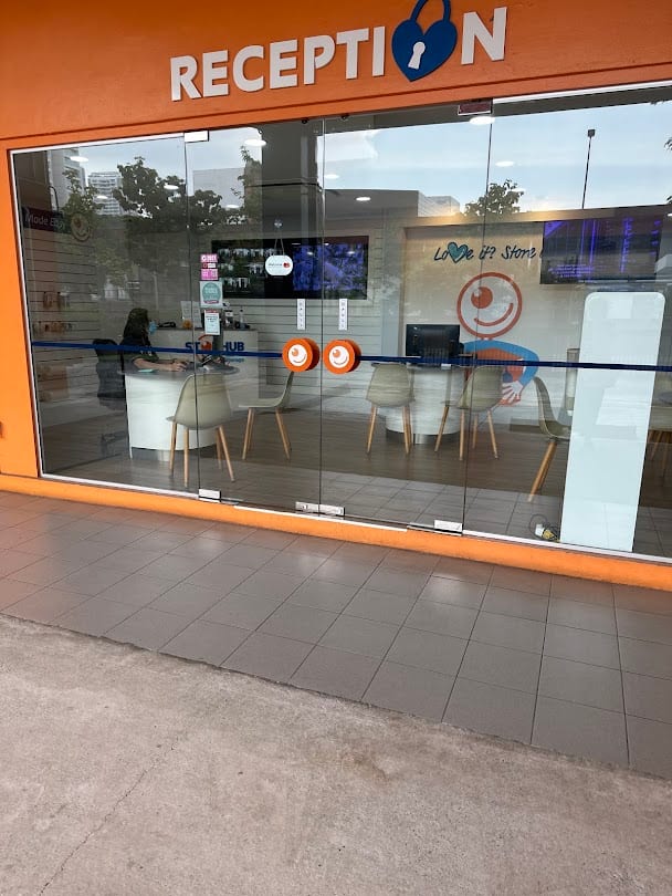 StorHub reception at the Toa Payoh facility