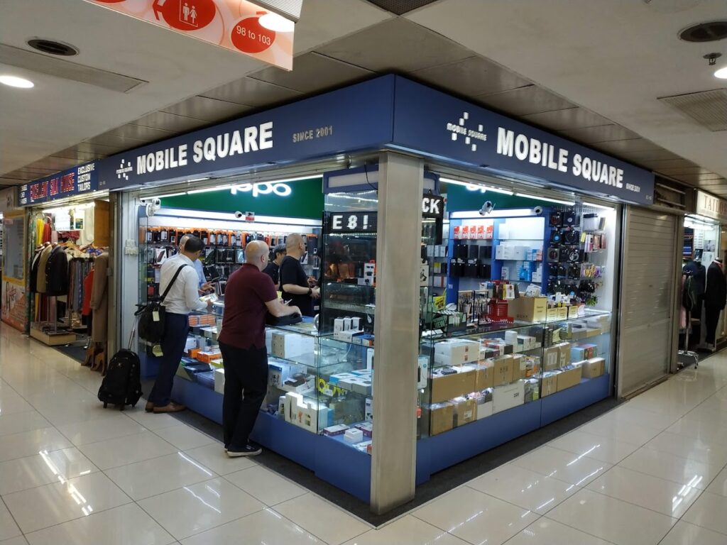Top in Singapore: Mobile-Square