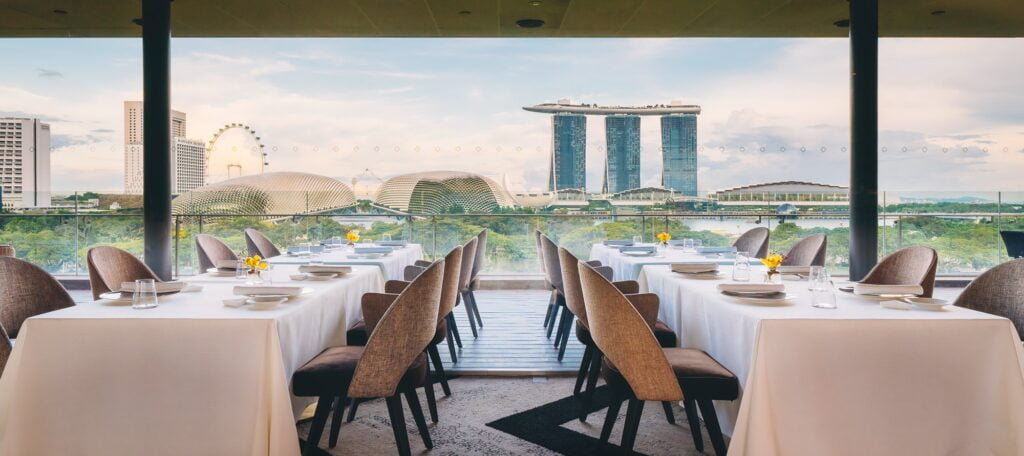 Top in Singapore: art italian restaurant