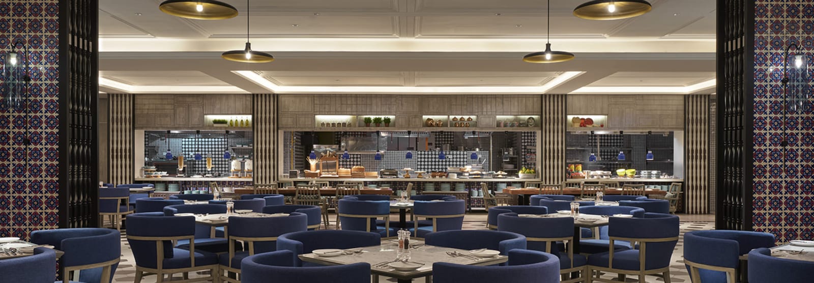 Spice Brasserie buffet spread