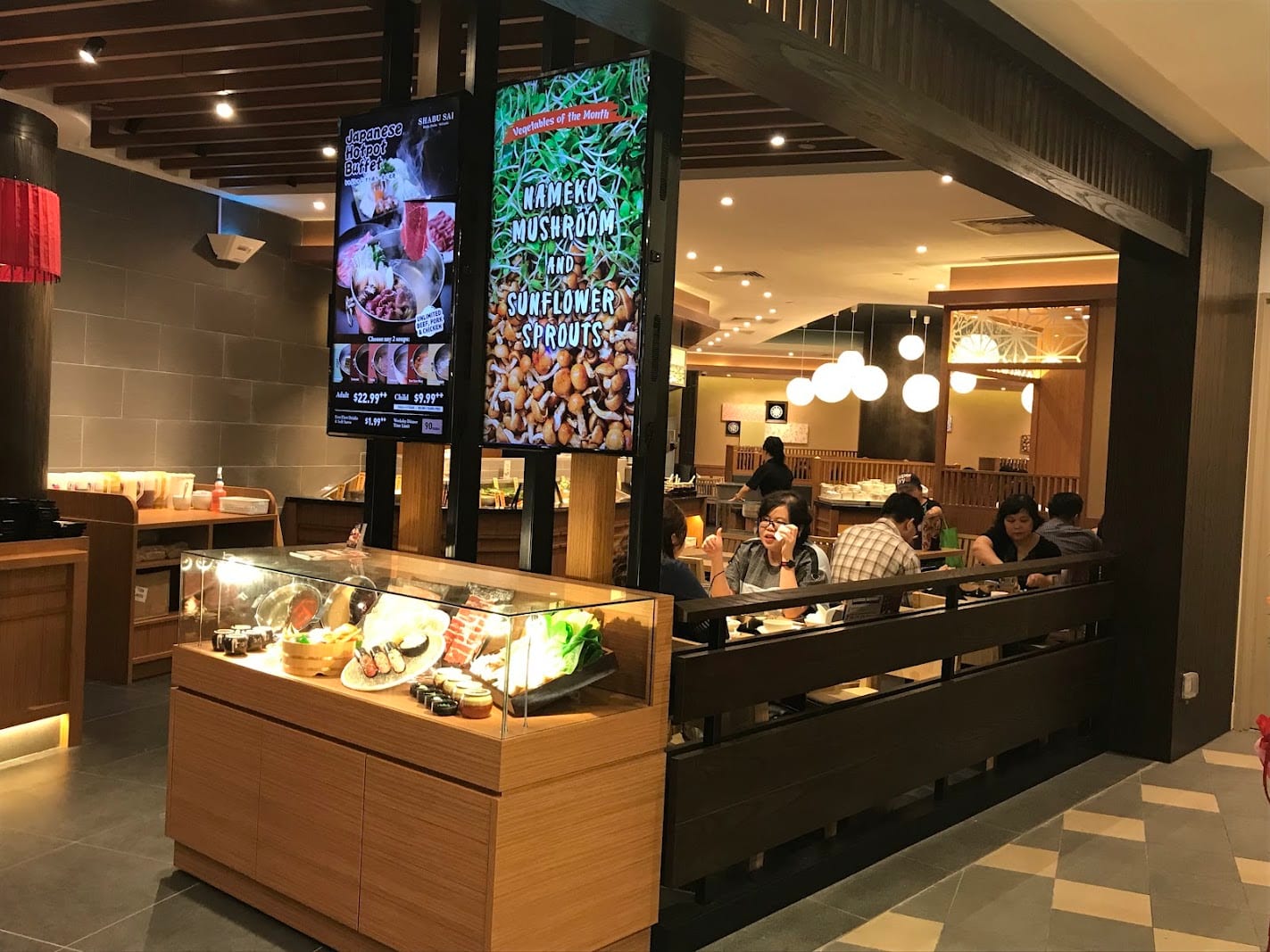 Shabu Sai buffet spread