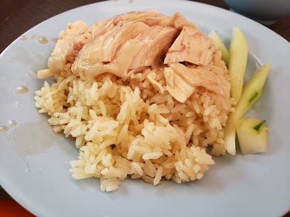 Ah Tai Hainanese chicken rice at Maxwell Food Centre