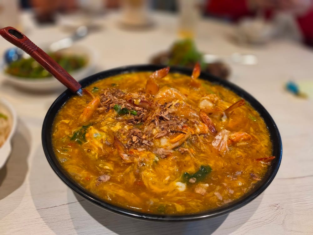 Kok Sen big prawn hor fun