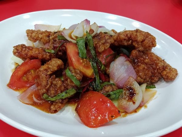 Sik Bao Sin sweet and sour pork
