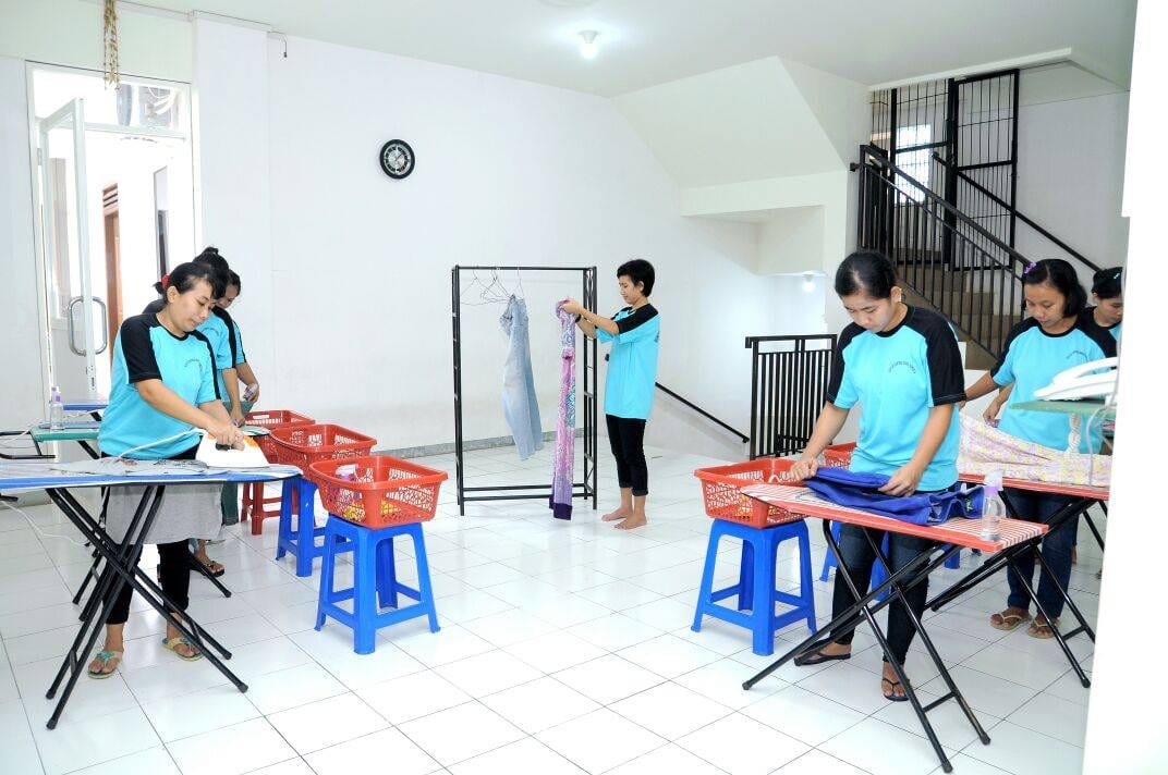 JForce maid agency training room