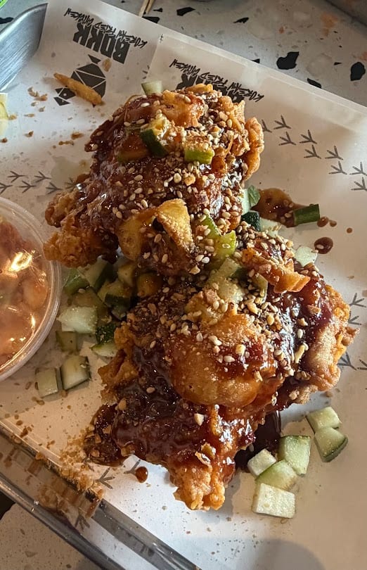 Bokk soy-garlic Korean fried chicken, Upper Thomson