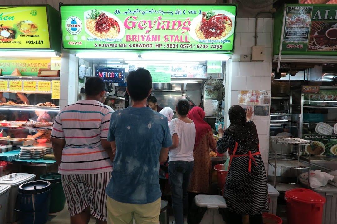 Geylang Briyani Stall (Hamid's), Geylang Serai