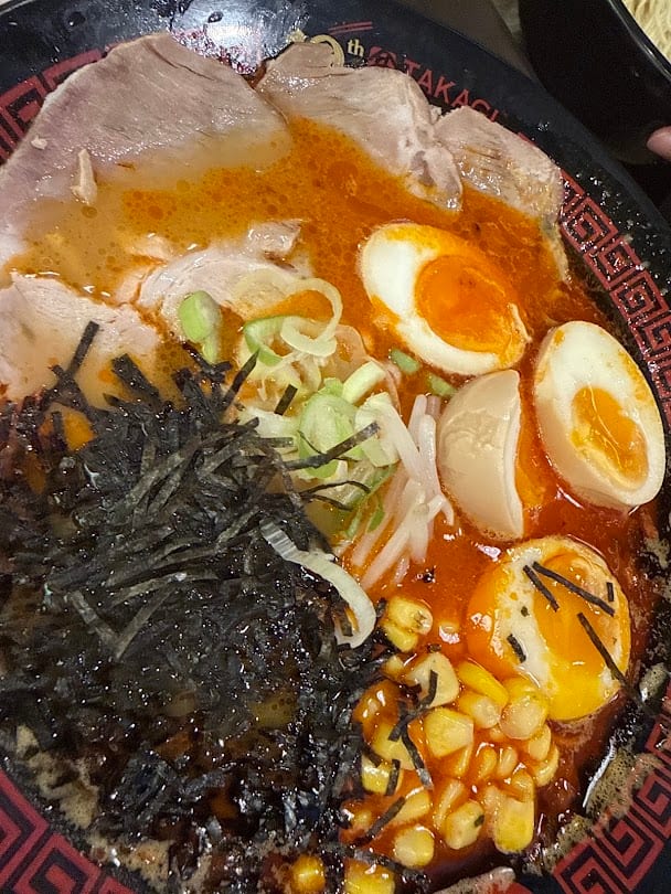 Takagi Ramen spicy tonkotsu bowl