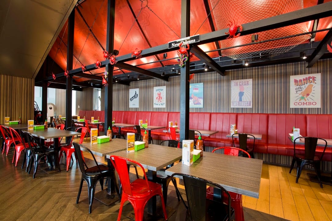 Dancing Crab New Orleans-themed interior