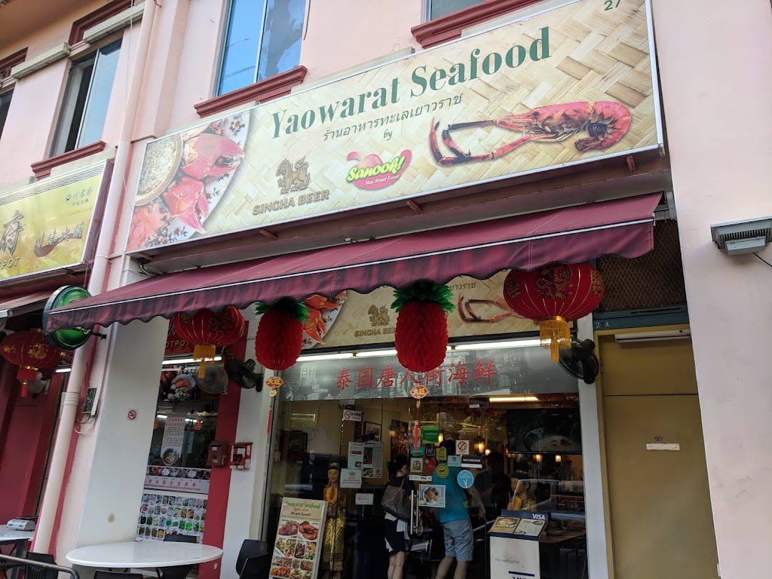 Yaowarat Seafood storefront, Boon Keng