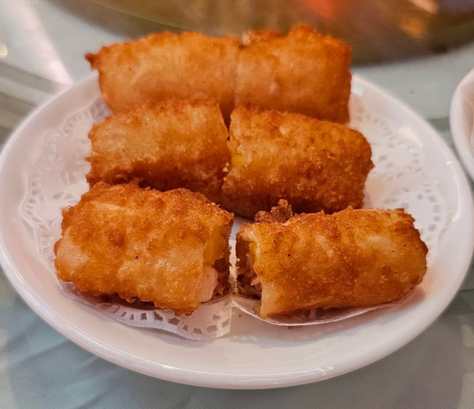 Peach Garden fried dim sum