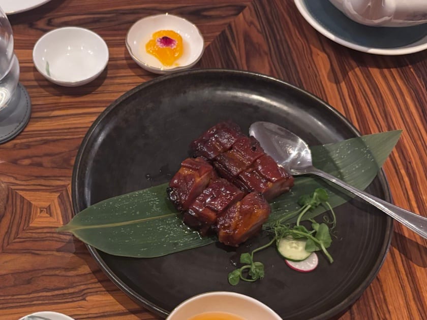 Man Fu Yuan braised pork belly