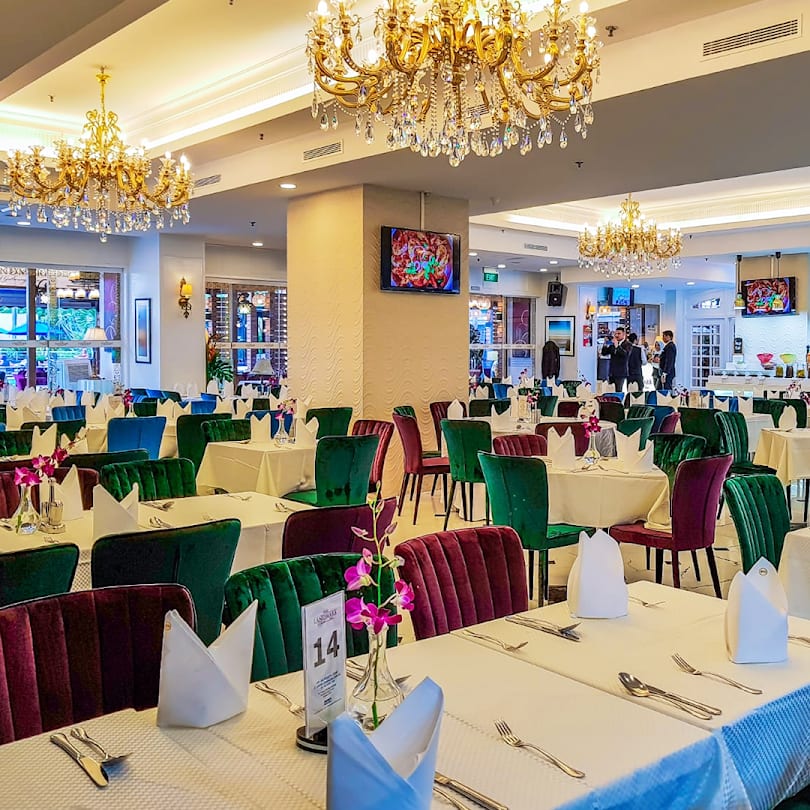 The Landmark dining room